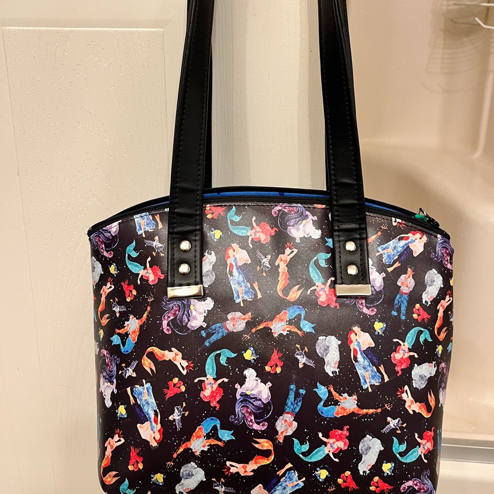 The little mermaid silhouette purse